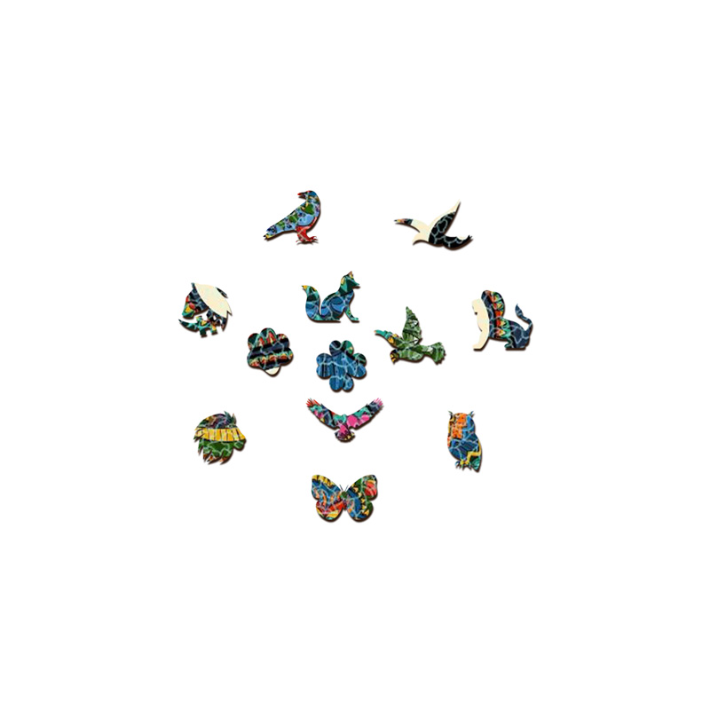 Cute Owl Wooden Jigsaw Puzzle - aimpuzzle