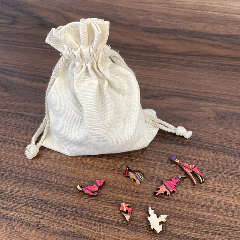 Leaping Unicorn Wooden Jigsaw Puzzle - aimpuzzle