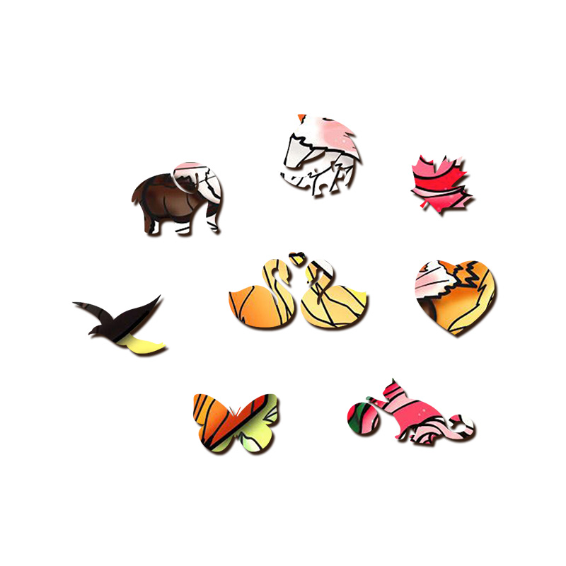 Foxes in Love Wooden Jigsaw Puzzle - aimpuzzle