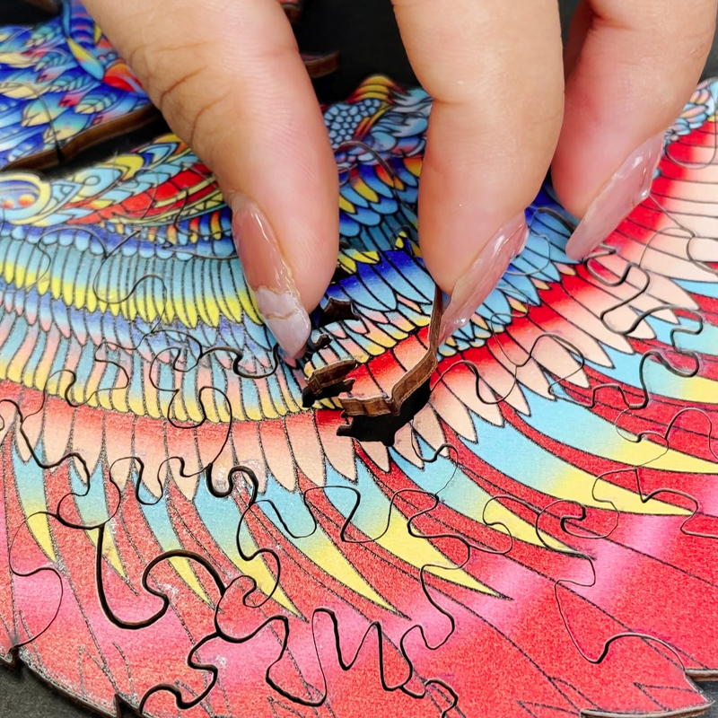 Phoenix Wooden Jigsaw Puzzle - aimpuzzle