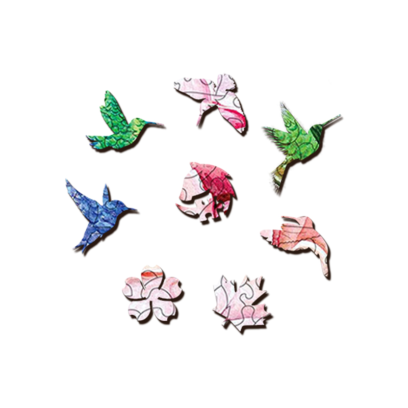 Hummingbird Wooden Jigsaw Puzzle - aimpuzzle