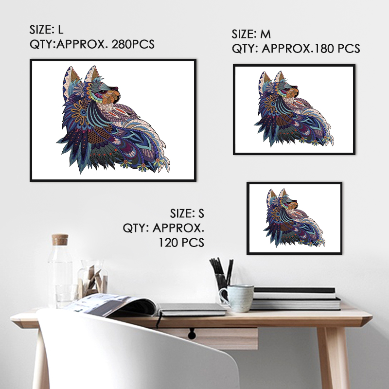 Civet Cat Wooden Jigsaw Puzzle - aimpuzzle