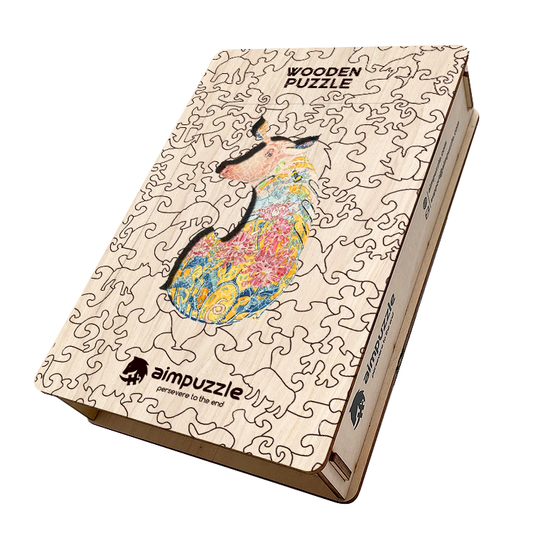 Pigs Wooden Jigsaw Puzzle - aimpuzzle