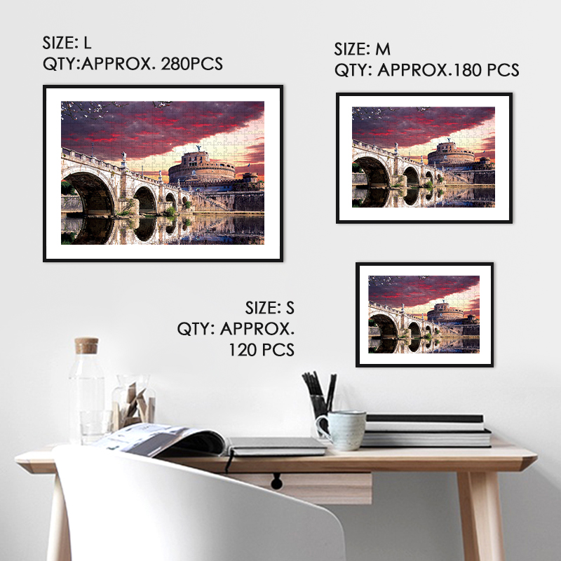 Rome City Wooden Jigsaw Puzzle - aimpuzzle