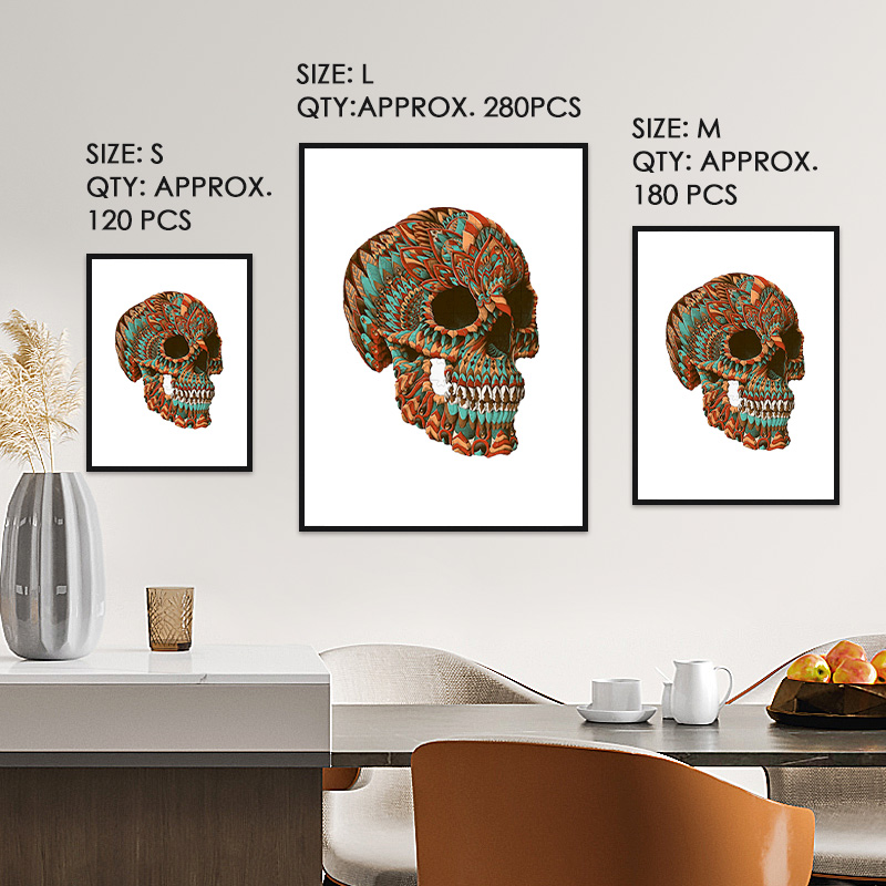 Skull Wooden Jigsaw Puzzle - aimpuzzle