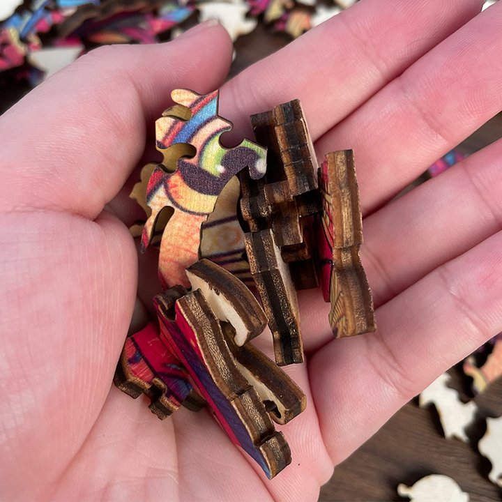 Mirrored World/Mirrored Palace Wooden Jigsaw Puzzle - aimpuzzle