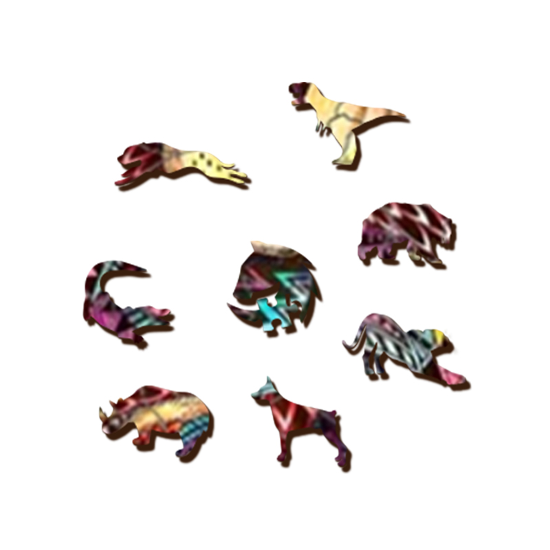 Wolf Wooden Jigsaw Puzzle - aimpuzzle