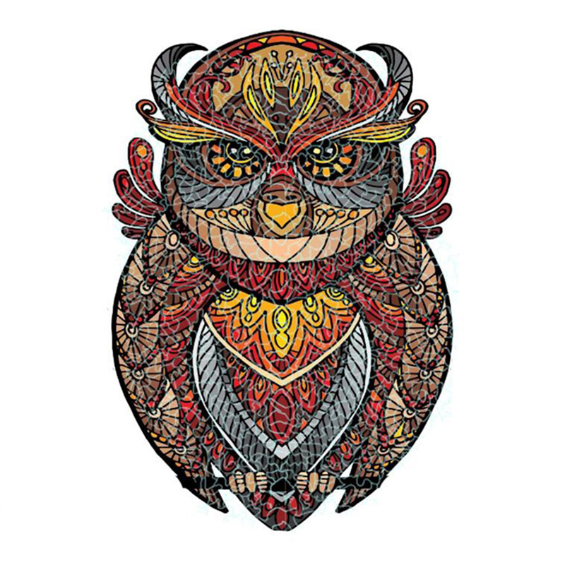 Owl Wooden Jigsaw Puzzle - aimpuzzle