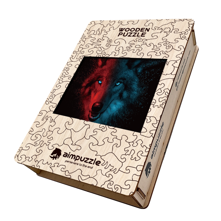 Wolf  Wooden Jigsaw Puzzle - aimpuzzle
