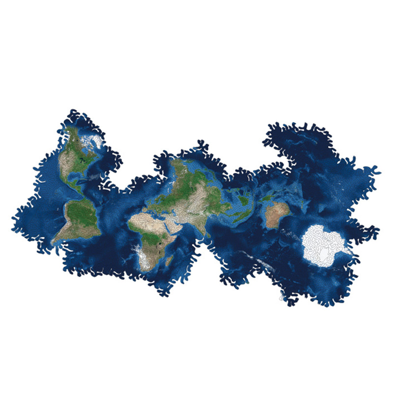 Earth Wooden Jigsaw Puzzle - aimpuzzle