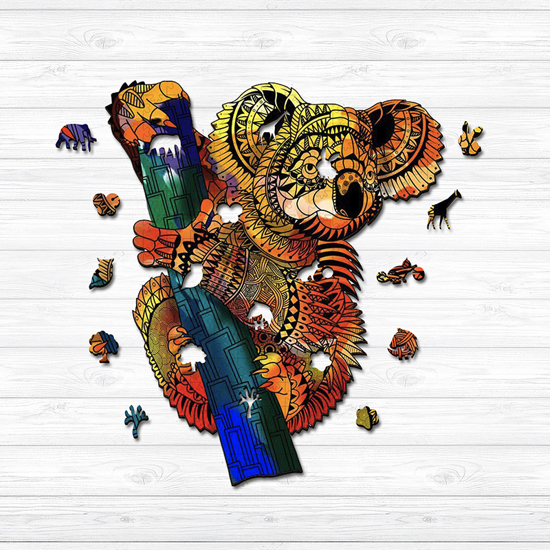 Koala Wooden Jigsaw Puzzle - aimpuzzle