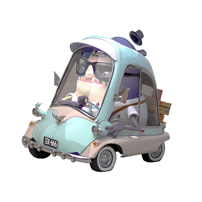 Monster Car Wooden Jigsaw Puzzle - aimpuzzle