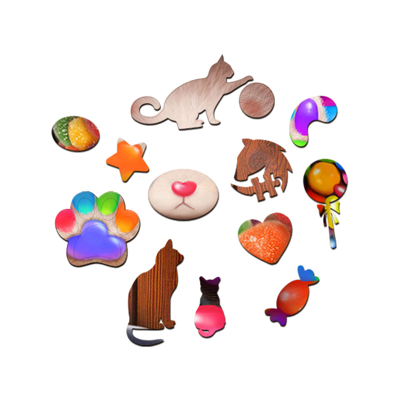 Kittens Wooden Jigsaw Puzzle - aimpuzzle