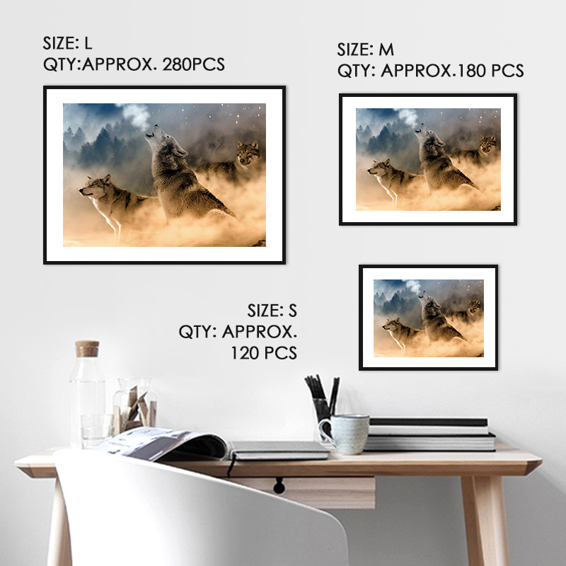 Wolves Wooden Jigsaw Puzzle - aimpuzzle