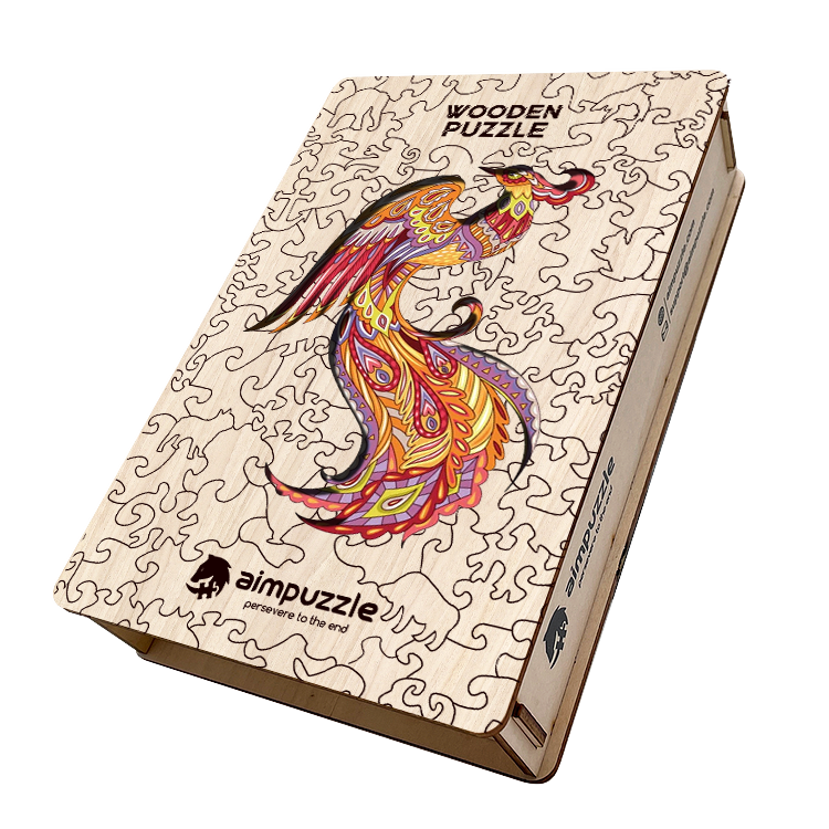Fire Phoenix Wooden Jigsaw Puzzle - aimpuzzle
