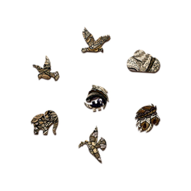 Barred Owl Wooden Jigsaw Puzzle - aimpuzzle