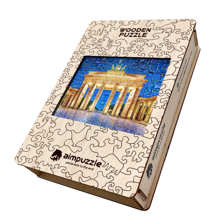 Bradenburg Gate Wooden Jigsaw Puzzle - aimpuzzle