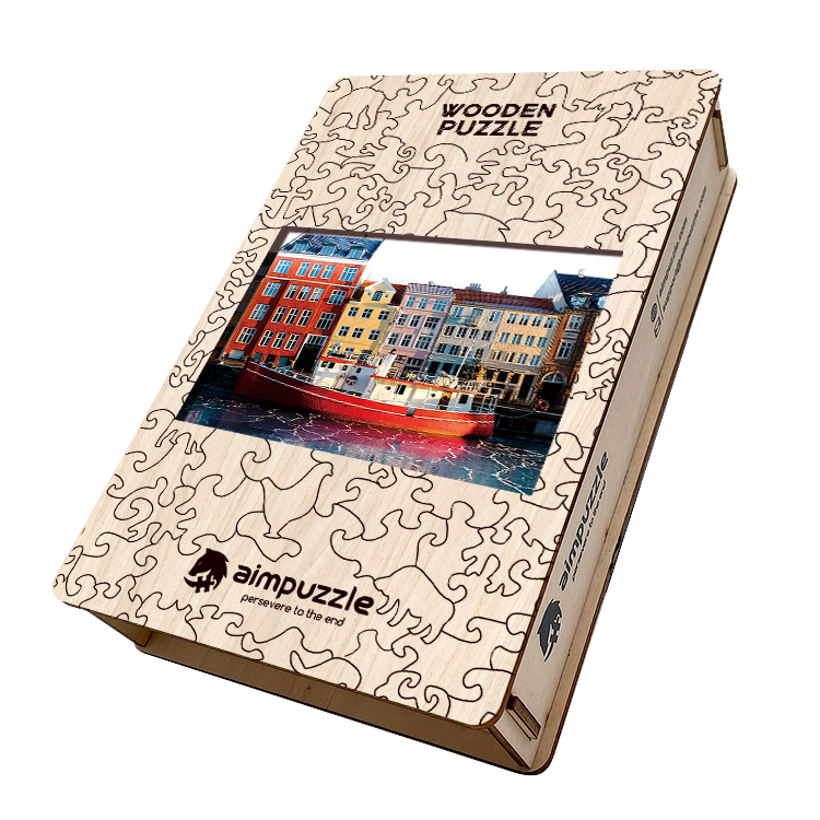 Nyhavn Wooden Jigsaw Puzzle - aimpuzzle