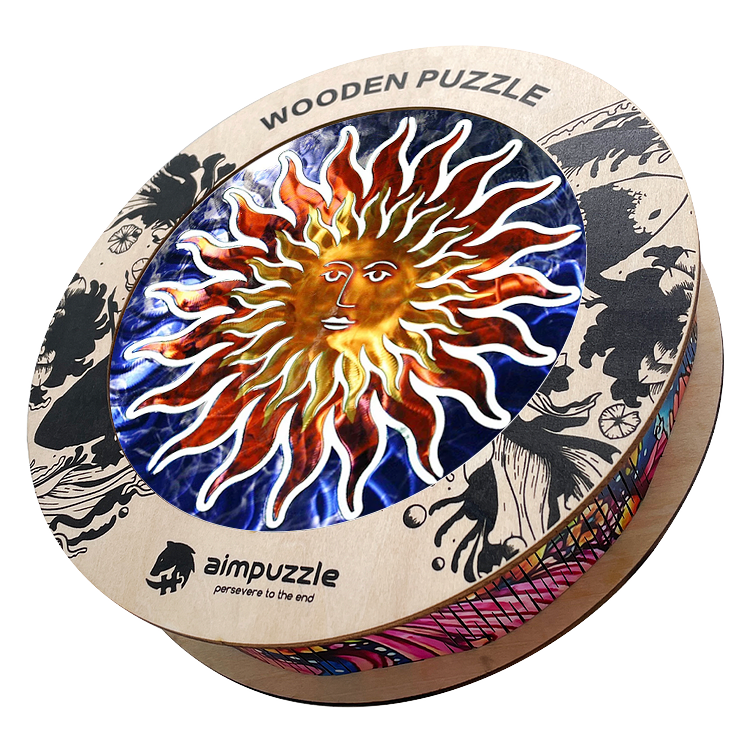 Sun God Wooden Jigsaw Puzzle - aimpuzzle
