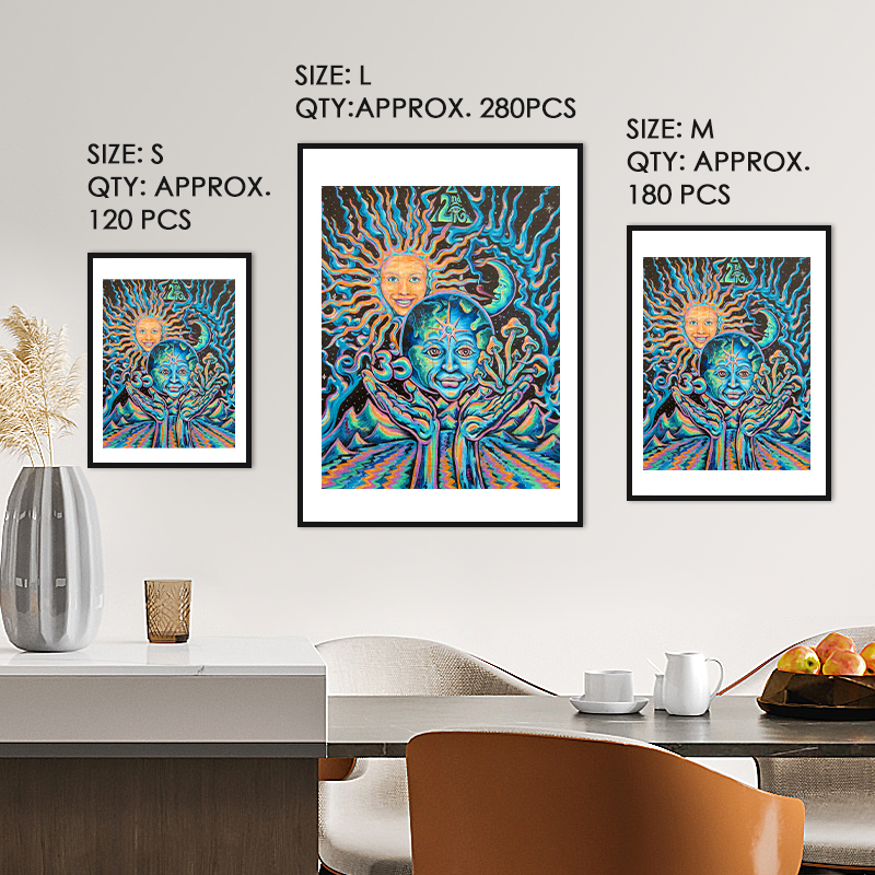 Sun and Moon Wooden Jigsaw Puzzle - aimpuzzle