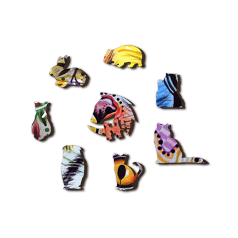 Cats Wooden Jigsaw Puzzle - aimpuzzle