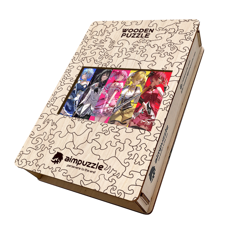 Madoka Magica Wooden Jigsaw Puzzle - aimpuzzle