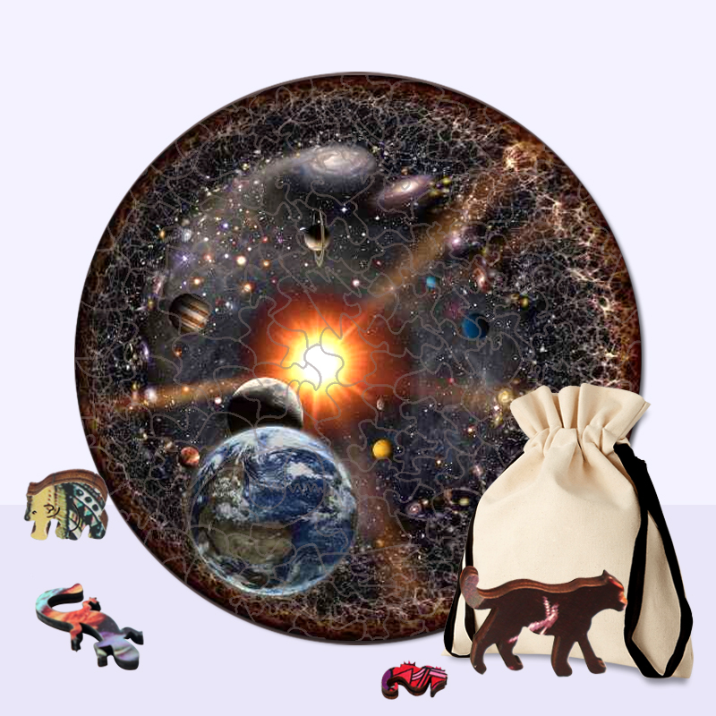 Planets Wooden Jigsaw Puzzle - aimpuzzle