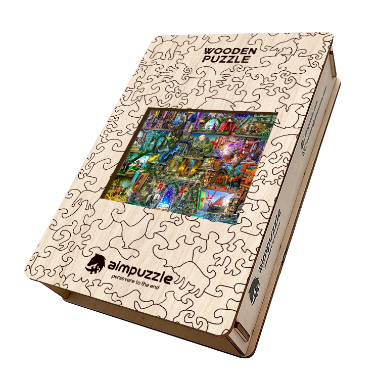 Enchanted Castle Wooden Jigsaw Puzzle - aimpuzzle