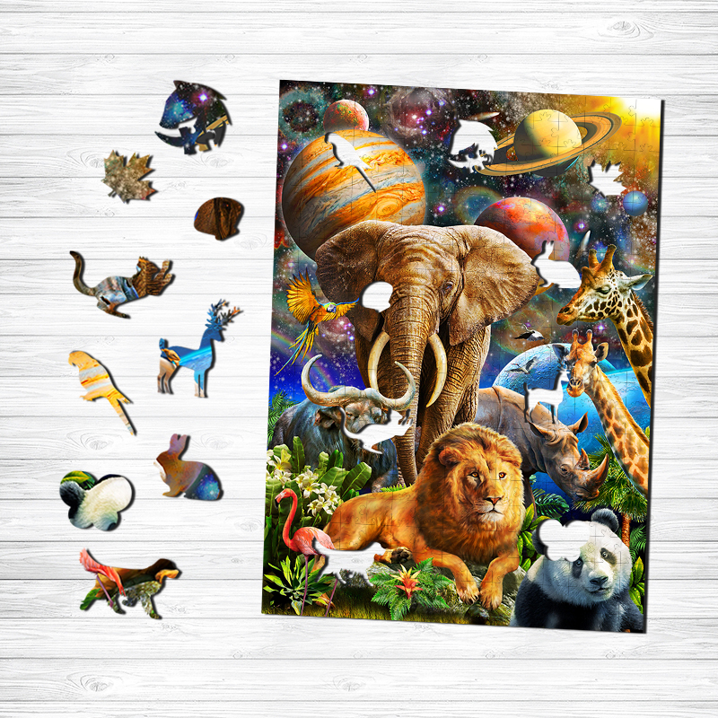 Zoos Wooden Jigsaw Puzzle - aimpuzzle