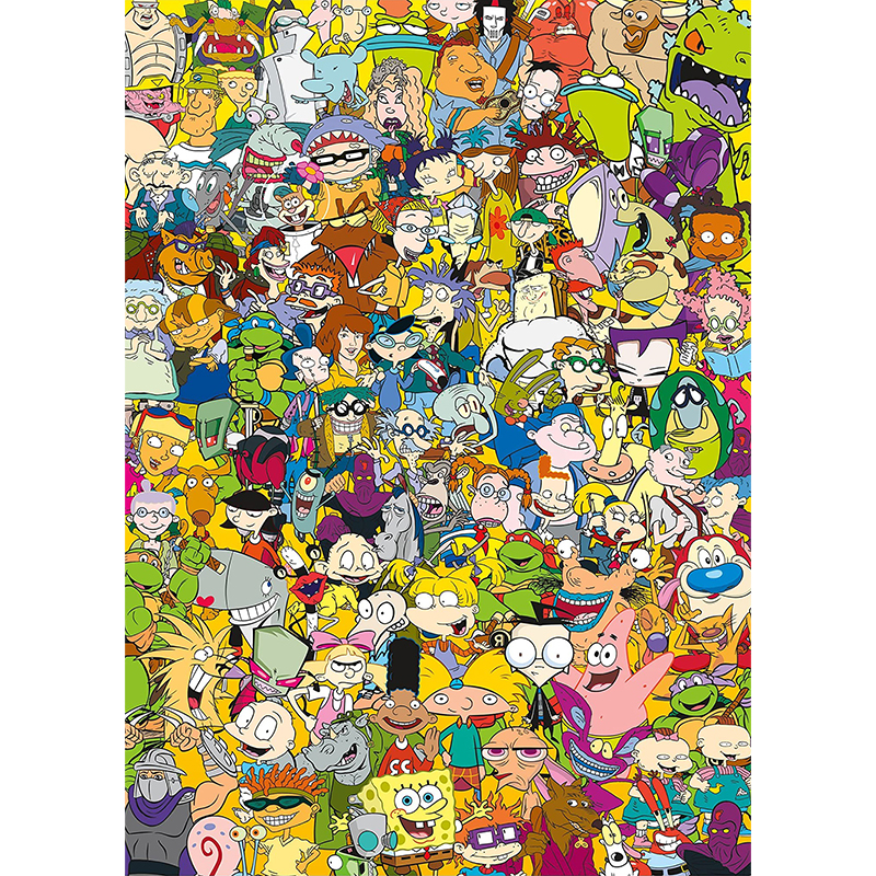 SpongeBob SquarePants Cartoon Wooden Jigsaw Puzzle - aimpuzzle