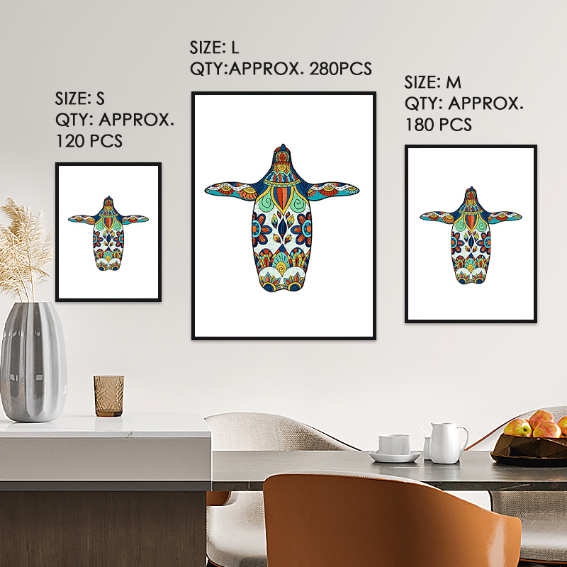 Penguin Wooden Jigsaw Puzzle - aimpuzzle