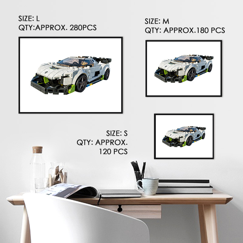 Koenigsegg Jesko Wooden Jigsaw Puzzle - aimpuzzle