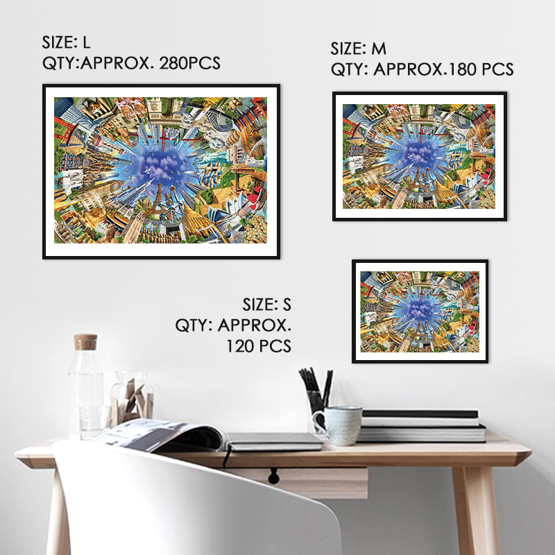 Around the World Wooden Jigsaw Puzzle - aimpuzzle