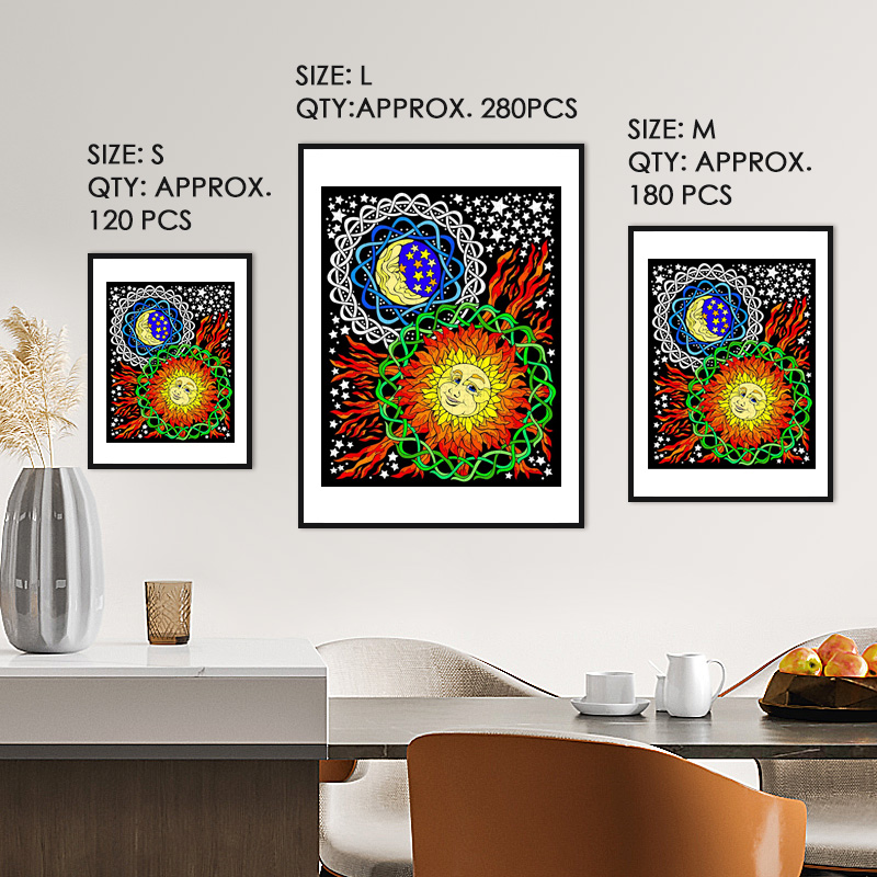 Sun and Moon Wooden Jigsaw Puzzle - aimpuzzle