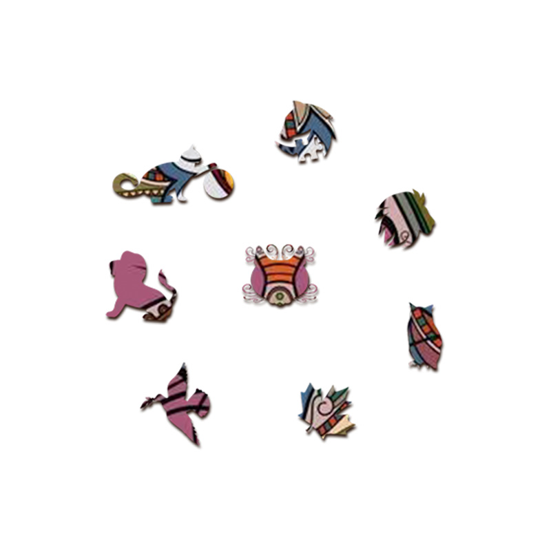 Art Cat Wooden Jigsaw Puzzle - aimpuzzle