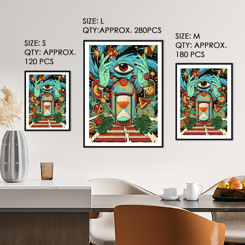 Hourglass Wooden Jigsaw Puzzle - aimpuzzle