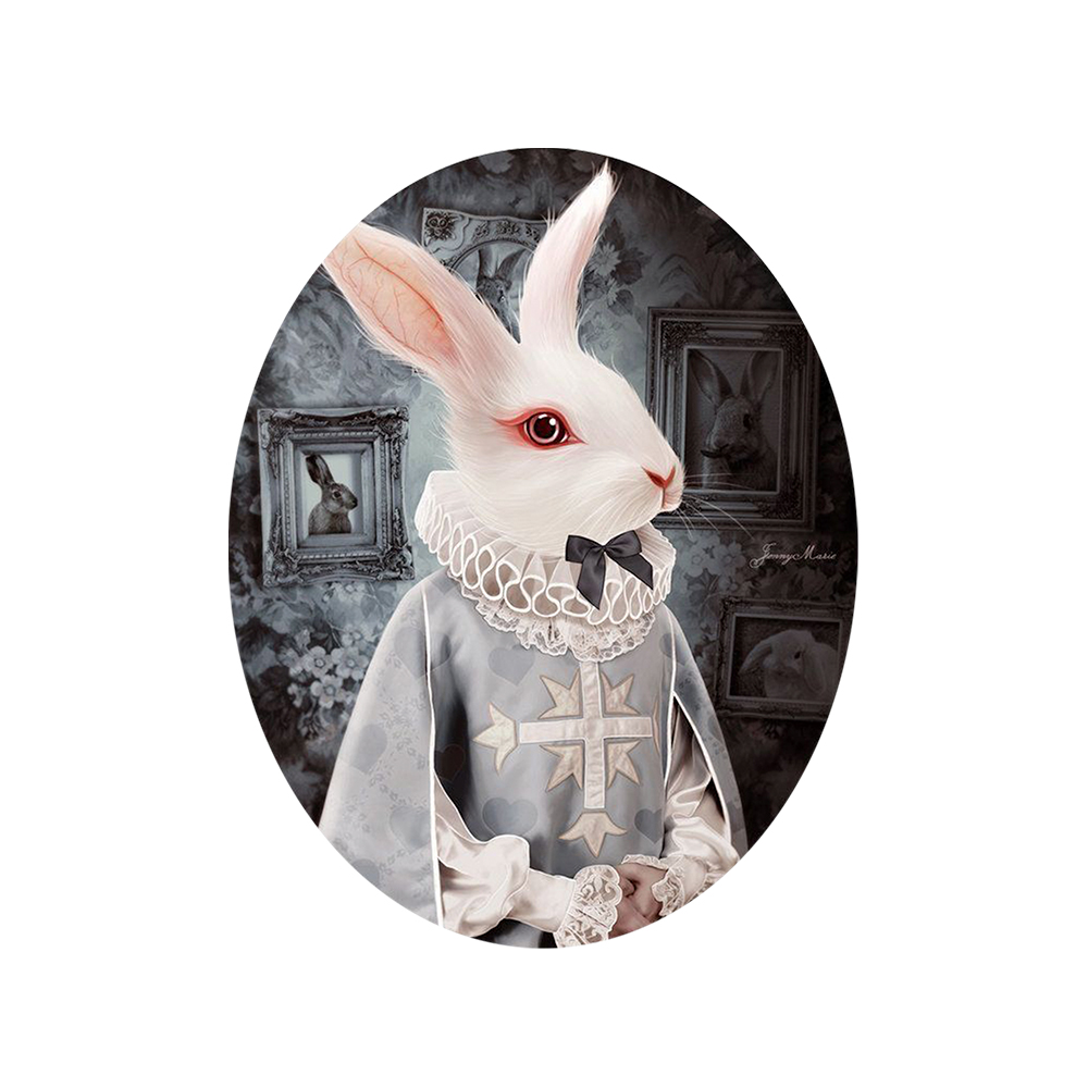 Count White Rabbit Wooden Jigsaw Puzzle - aimpuzzle