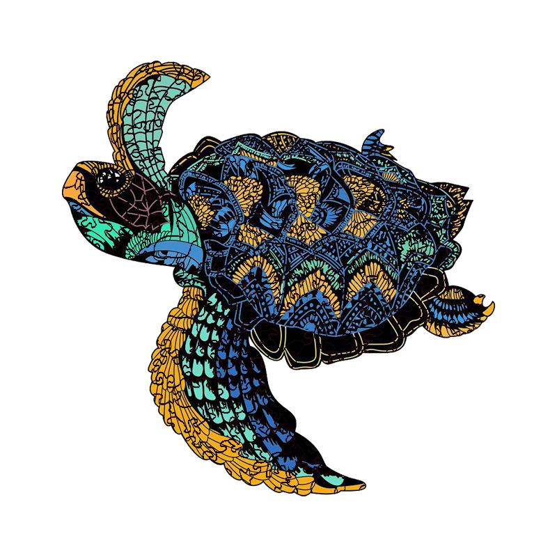 Sea Turtles Wooden Jigsaw Puzzle - aimpuzzle