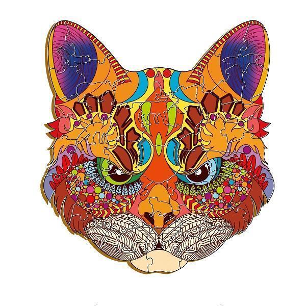 Cat Wooden Jigsaw Puzzle - aimpuzzle