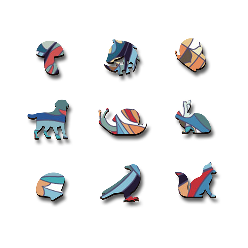 Antelope Wooden Jigsaw Puzzle - aimpuzzle