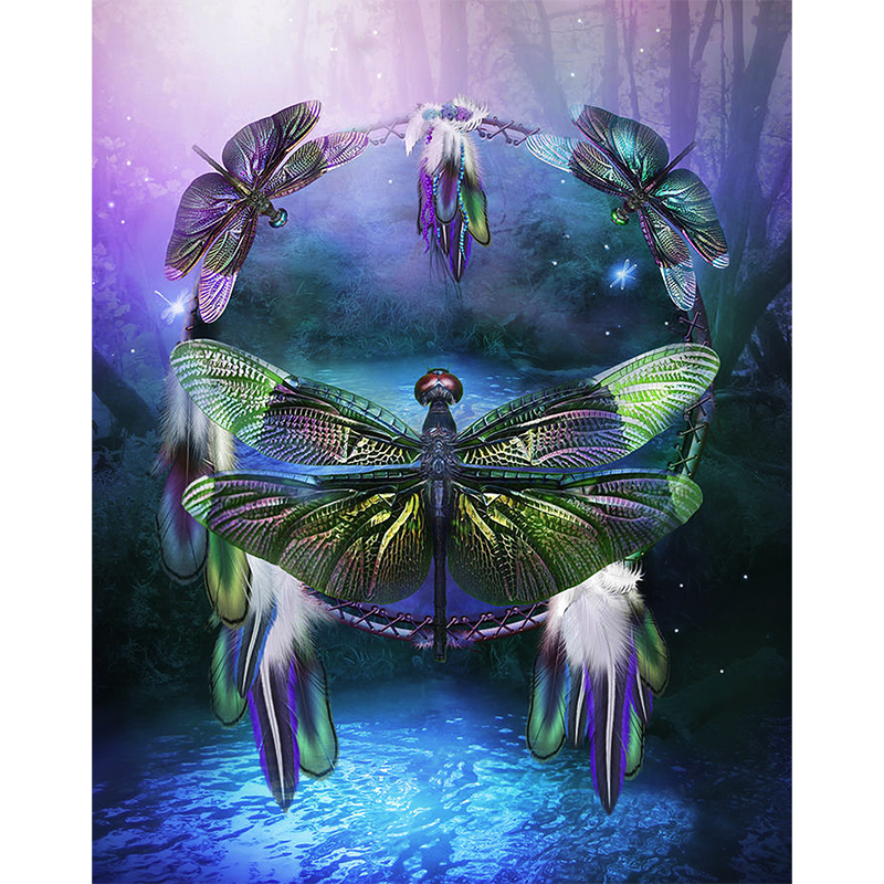 Dragonfly Wooden Jigsaw Puzzle - aimpuzzle