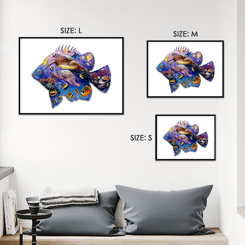 Submarine World Wooden Jigsaw Puzzle - aimpuzzle