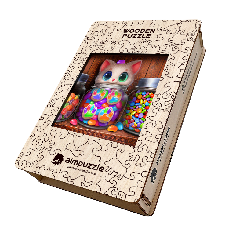 Kittens Wooden Jigsaw Puzzle - aimpuzzle