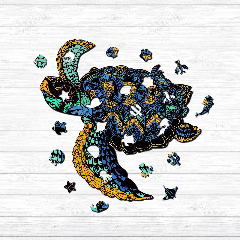 Sea Turtles Wooden Jigsaw Puzzle - aimpuzzle
