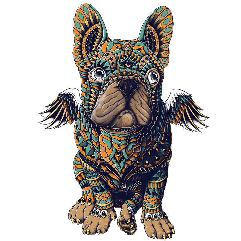 Frenchie Bulldog Wooden Jigsaw Puzzle - aimpuzzle