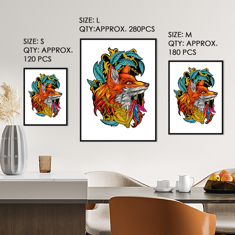 Red Fox Wooden Jigsaw Puzzle - aimpuzzle