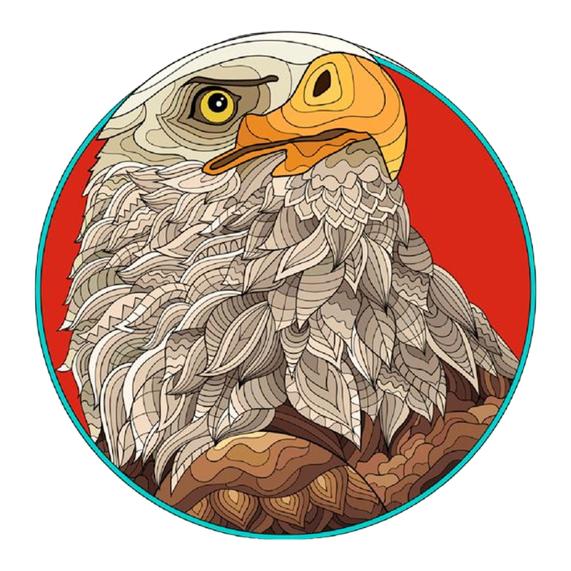 Eagle Wooden Jigsaw Puzzle - aimpuzzle