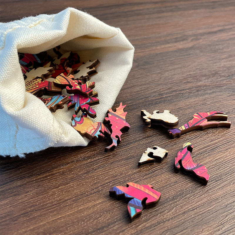 Cute Bunny Wooden Jigsaw Puzzle - aimpuzzle