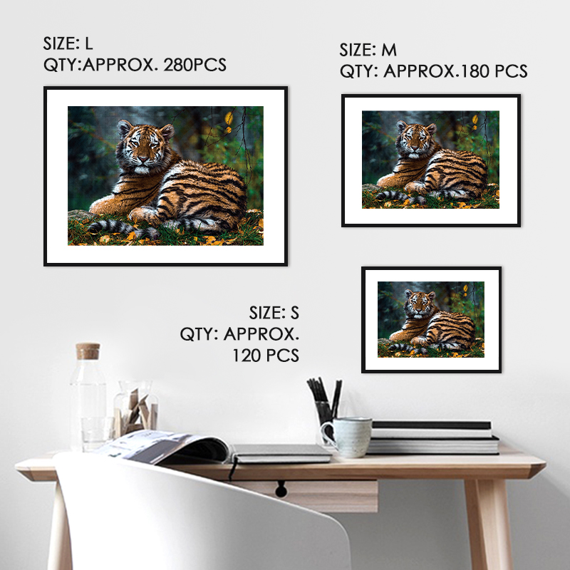 Tiger Wooden Jigsaw Puzzle - aimpuzzle