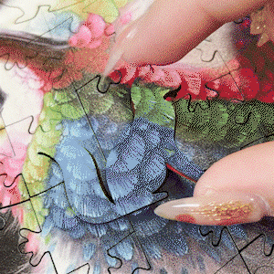 Glowing Whale Wooden Jigsaw Puzzle - aimpuzzle